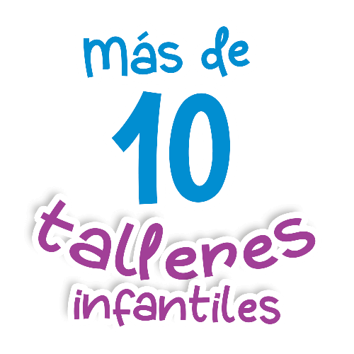 Mas de 10 talleres infantiles